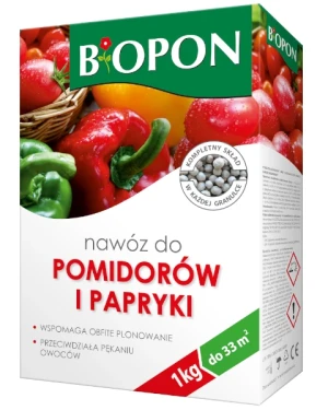 Nawóz do pomidorów i papryk 1 kg Bopon