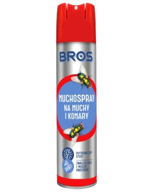 Spray na komary i muchy 750 ml do pomieszczeń BROS
