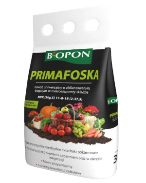 Nawóz uniwersalny Primafoska 3 kg Biopon