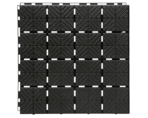 Podest tarasowy 40x40 cm czarny 9szt 1,5m² Easy Square