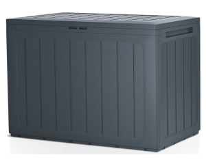 Schowek na balkon taras czarna skrzynia 78 x 43 x 55 cm Boardebox