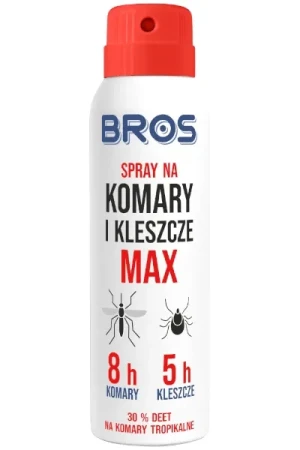 Spray na komary i kleszcze 90 ml Max 30% DEET Bros