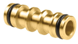 Łącznik dwójnik 3/4" / 1/2"- 5/8" mosiądz BRASS