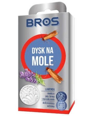Dysk na mole odzieżowe lawendowy Bros