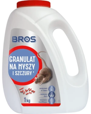 Trutka na myszy i szczury 1 kg BROS