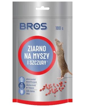 Ziarno na myszy i szczury 100 g BROS