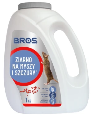 Ziarno na myszy i szczury 1000 g BROS