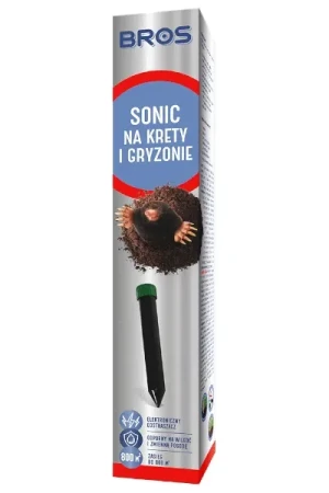 Odstraszacz na krety i gryzonie dźwiękowy Sonic Bros
