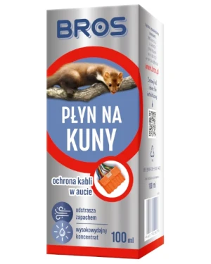 Odstraszacz na kuny do samochodu 100 ml Bros