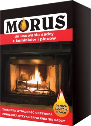 Proszek do usuwania sadzy z kominka 0,9 kg Morus