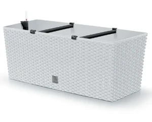 Doniczka podłużna 60 cm biała Rato Case