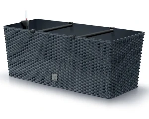 Donica podłużna 60 cm antracytowa Prosperplast Rato Case