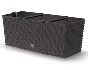 Doniczka prostokątna 51 cm brązowa Rato Case