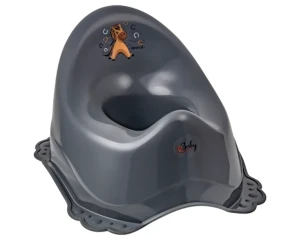 Nocnik z gumkami antypoślizgowymi konik antracyt