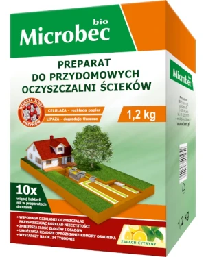 Aktywator do domowej oczyszczalni ścieków 1,2 kg Microbec