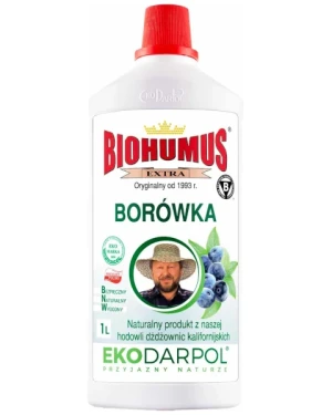 Nawóz do borówek Biohumus Extra 1 litr