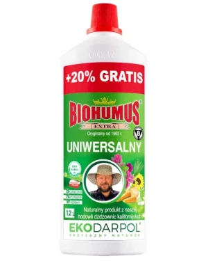 Nawóz uniwersalny 1 l Biohumus Extra + 20% gratis