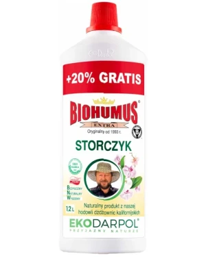 Nawóz do stroczyków 1 litr Biohumus Extra 20% gratis