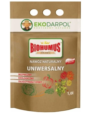 Nawóz uniwersalny Biohumus Extra sypki 1 litr