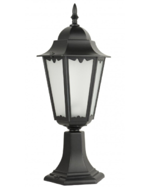 Lampa ogrodowa stojąca 55 cm czarna Retro Classic