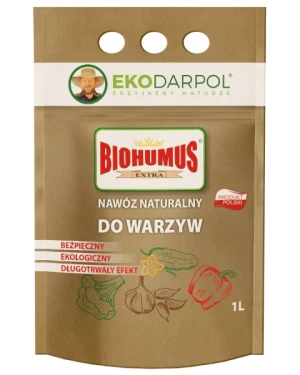 Nawóz Biohumus Extra do warzyw sypki 1 litr