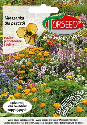 Mieszanka nasion kwiatów miododajnych Torseed