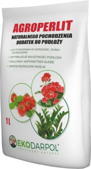 Perlit ogrodniczy 1 litr Ekodarpol