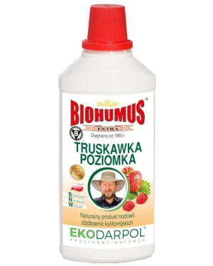 Nawóz do truskawek i poziomek 1 l Biohumus Extra
