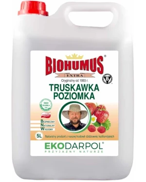 Nawóz do truskawek i poziomek 5 litrów Biohumus Extra