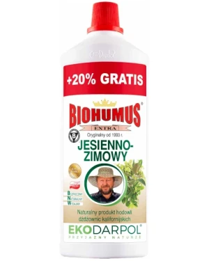 Nawóz uniwersalny jesienno-zimowy 1 l Biohumus Extra 20% gratis