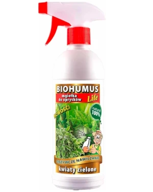 Nawóz dolistny do roślin zielonych Biohumus Life 500 ml