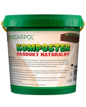 Komposter naturalny 1 l EkoDarpol