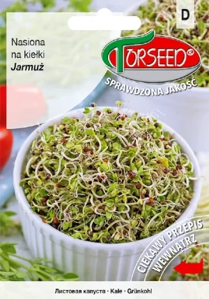 Nasiona na kiełki jarmuż 10 g