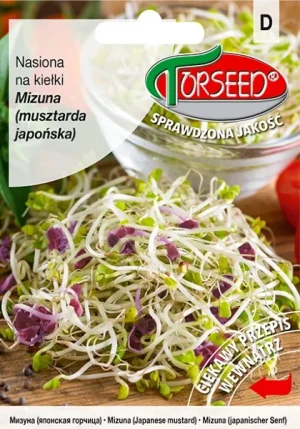 Nasiona na kiełki mizuna Torseed