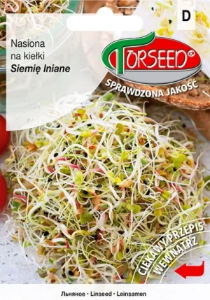 Nasiona na kiełki siemię lniane Torseed 10 g