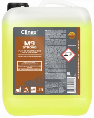 Płyn do gruntownego mycia posadzek 5 litrów M9 Clinex