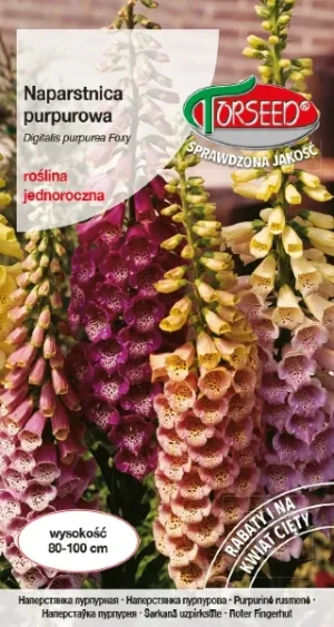 Naparstnica purpurowa nasiona Torseed