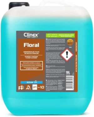 Płyn do mycia podłóg uniwersalny 10 litrów Floral Ocean Clinex