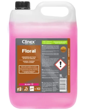 Płyn do mycia podłóg uniwersalny 5 litrów Floral Blush Clinex