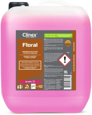 Płyn do mycia podłóg uniwersalny 10 litrów Floral Blush Clinex