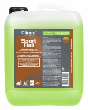 Płyn do parkietów na halach sportowych 5 litrów SportHall Clinex