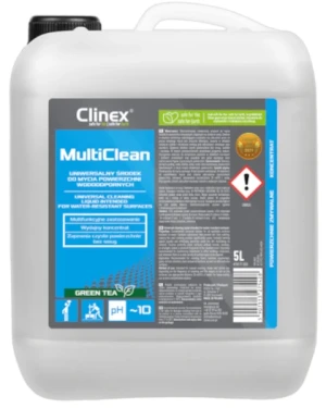 Płyn do mycia powierzchni 5 litrów zielona herbata Multi Clean Clinex