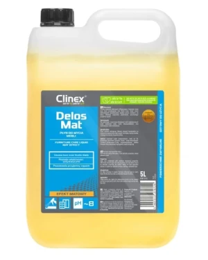 Płyn do mebli drewnianych 5 litrów Clinex Delos Mat