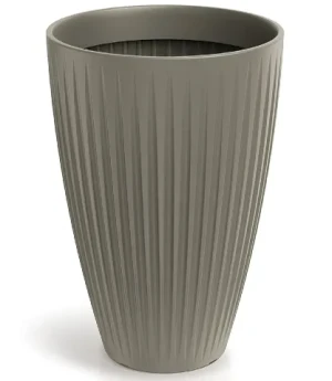 Donica wysoka mocca 40 cm Latia Round High
