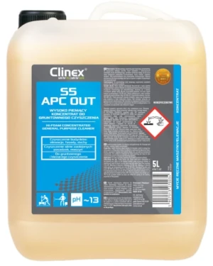Koncentrat uniwersalny pieniący 5 litrów Clinex S5 APC OUT
