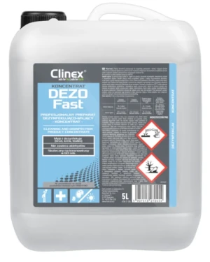 Koncentrat do dezynfekcji 5 litrów DEZOFast Clinex