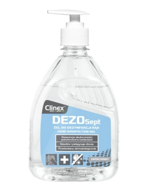 Żel do dezynfekcji rąk o zapachu mleczka kokosowego 500 ml Clinex