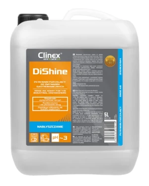 Nabłyszczacz do zmywarek gastronomicznych 5 litrów Clinex DiShine