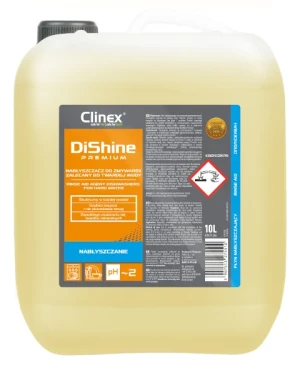 Nabłyszczacz do zmywarek w twardą wodą 10 litrów Clinex DiShine