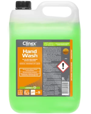 Płyn do mycia naczyń profesjonalny 5 litrów Clinex HandWash